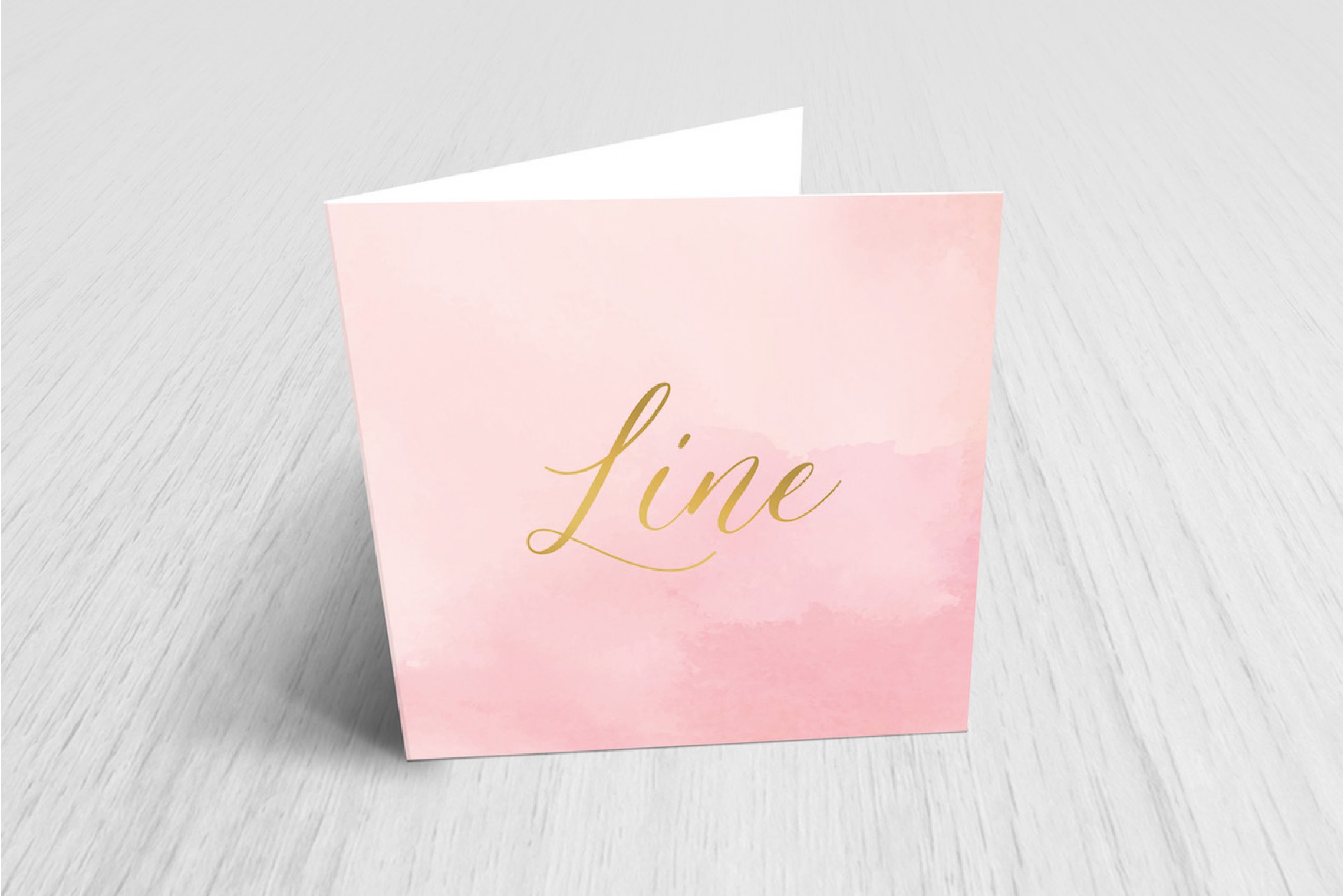 Roze aquarel